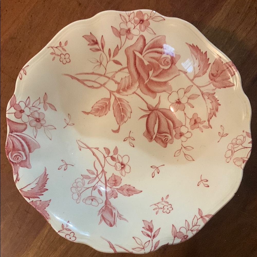 J&G Meakin Tudor Rose bowl